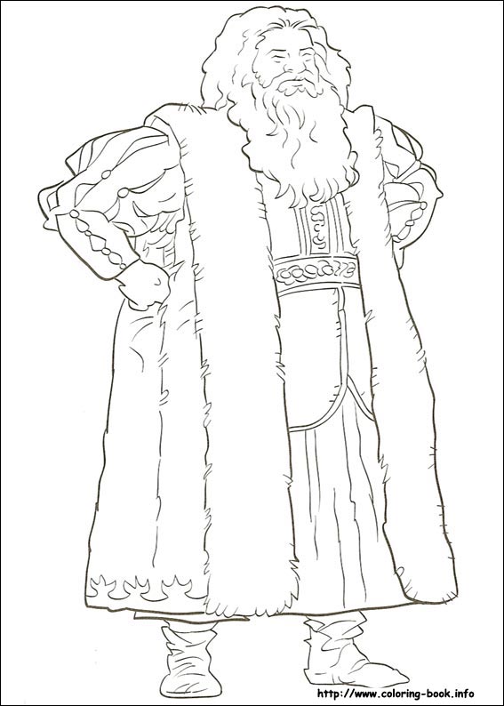 The chronicles of Narnia coloring picture